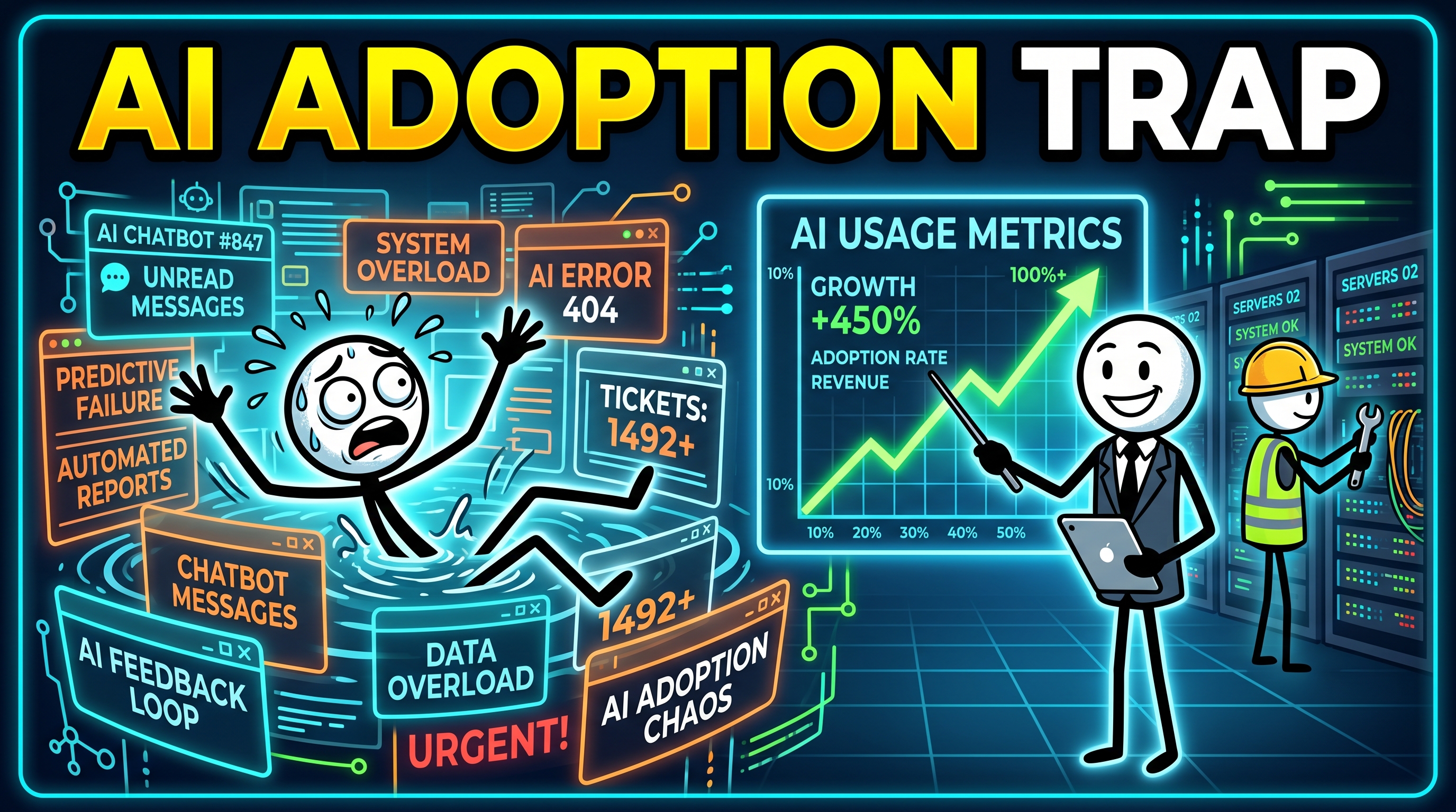 The AI Adoption Trap: Why Companies Are Measuring the Wrong Thing